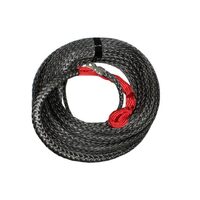 Superior Engineering Winch Rope Polyurethane Coated 10mm x 30m Grey Each SUP-SWR10-30BK