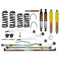 Superior Engineering Dropped Radius 3 Inch 75mm Lift Kit  Nissan Patrol GQ with Tough Dog Shocks Kit TD3DRANGQ