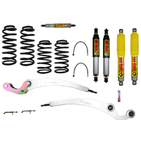 Superior Engineering Superflex 2 Inch 50mm Lift Kit  Nissan Patrol GQ with Tough Dog Shocks Kit TDSFKTGQ2