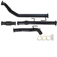 Carbon Offroad Fits Toyota Hilux Kun16/26 3L 1Kd-Ftv D4D 2005 - 9/2015 3" Turbo Back Exhaust Cat & Diff Dump Tailpipe TY233-PCD