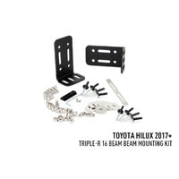 Lazer Lamps Toyota Hilux (2019+) Lower Grille Mounting Kit ( For Triple-R 16) Lights VIFK-HILUX-01K