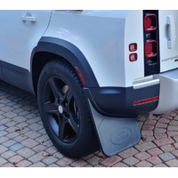 Aftermarket Classic Rear Mudflaps 90/110 to suit New Land Rover Defender VPLEP0388