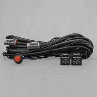 STEDI Dual Relay / Dual Connector Plug & Play SMART Harness High Beam Driving Light Wiring  WIRQKFT-SMART-DUAL-RELAY
