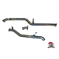 Superior Engineering Legendex 409 Stainless Steel 3 Inch Exhaust  Toyota LandCruiser 76 Series 4.5lt V8 2017 on withCoil Conversion Each