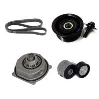 TD5 Pulley, Water Pump, Fan Belt and Drive Belt Tensioner for Land Rover